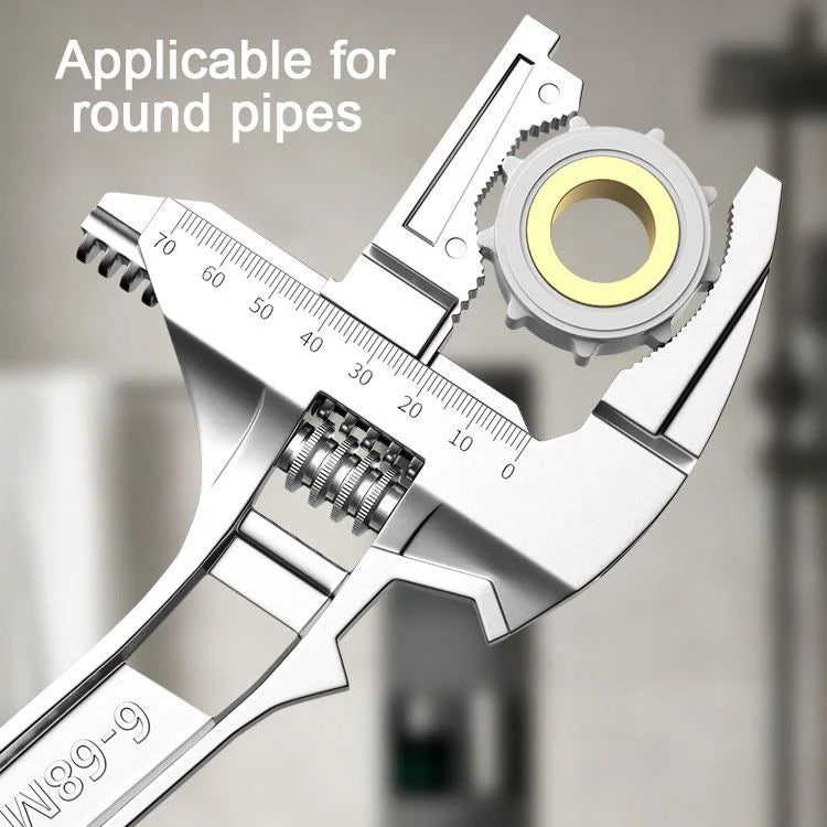 Chave reversível para lavatórios com abertura de mandíbula de 6-68 mm 