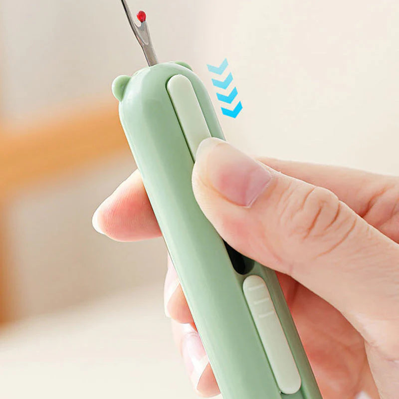 Ferramenta 2 em 1 para enfiar e rasgar costuras