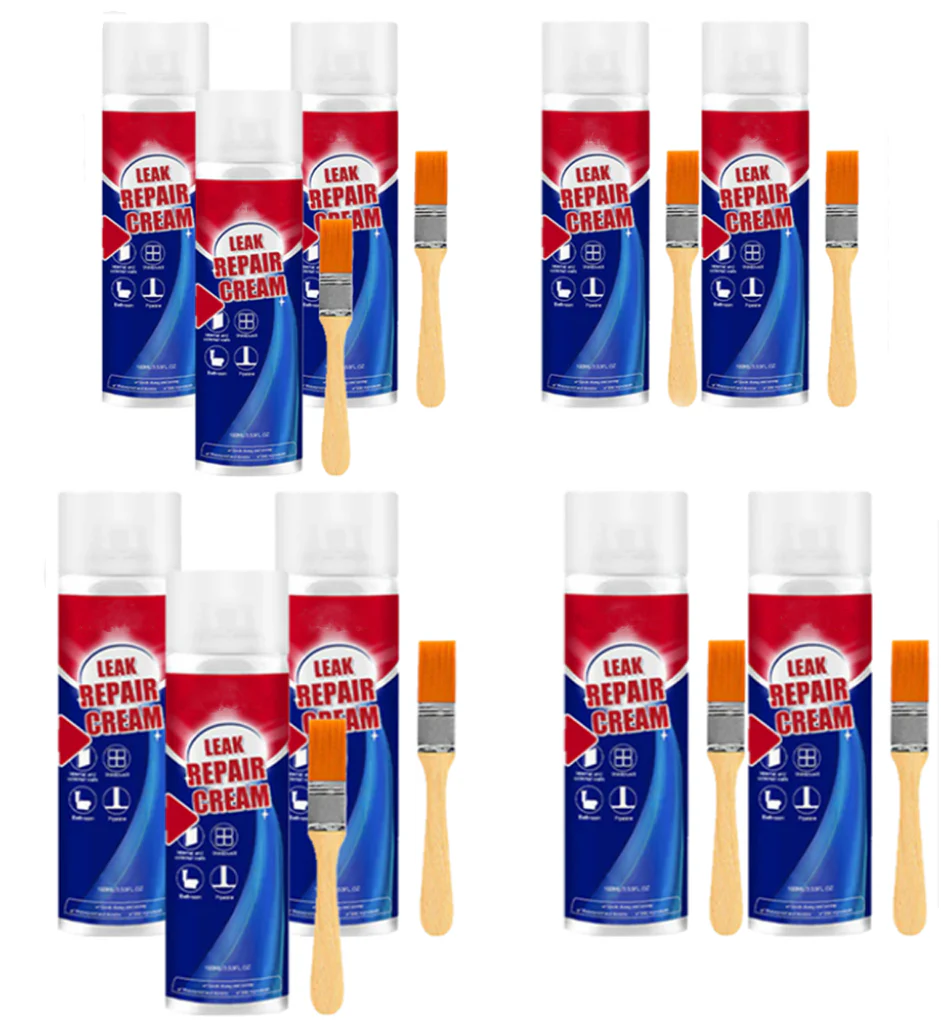 Spray impermeabilizante - Vedação instantânea de fissuras e buracos | Para telhados, tubos, juntas, etc.🛠️⚡ 