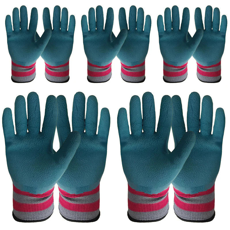 Luvas reutilizáveis ​​resistentes e relaxantes