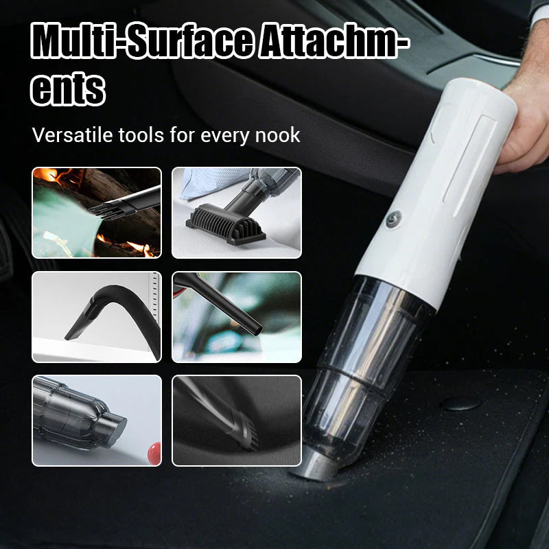Aspirador e soprador sem fio 2 em 1 para automóvel