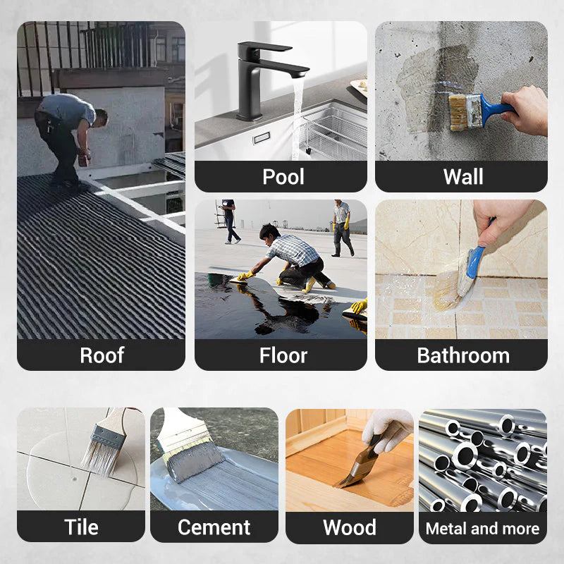 Revestimento impermeável de poliuretano multiuso 