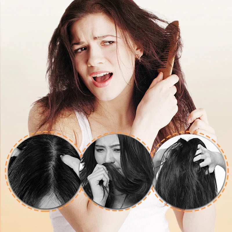 Oferta de Natal por tempo limitado🌲Cuidado reparador nutritivo completo e shampoo nutritivo