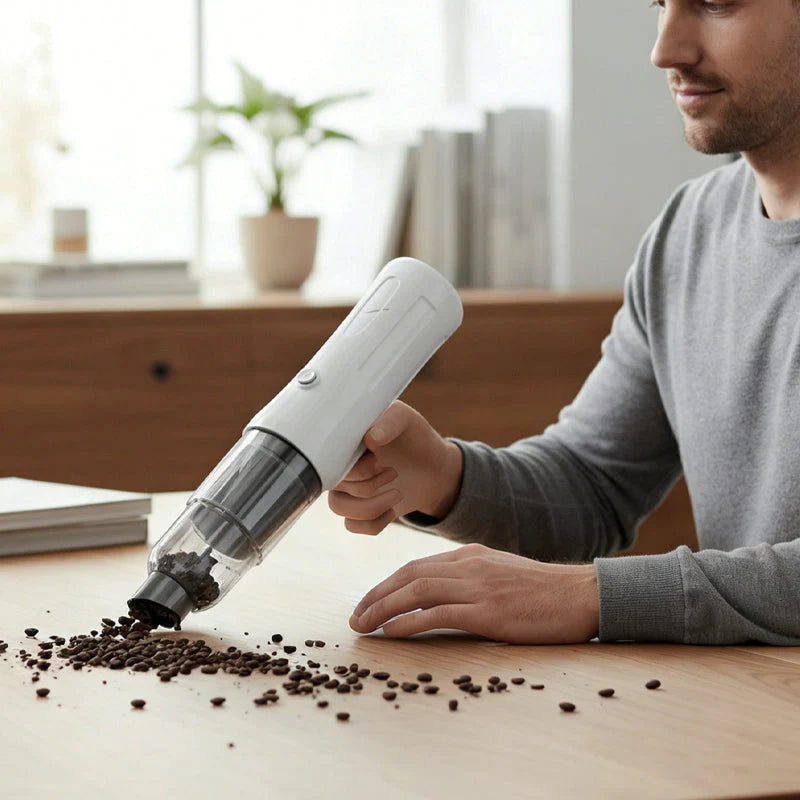 Aspirador e soprador sem fio 2 em 1 para automóvel