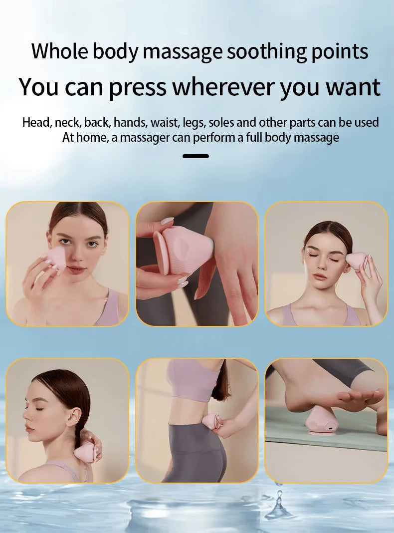 Bola de Fáscia com Adsorção Elétrica - Relaxamento perfeito para músculos e corpo! 