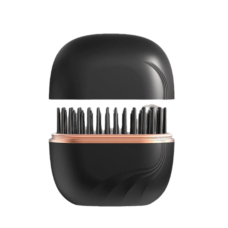 Mini pente alisador de cabelo sem fio