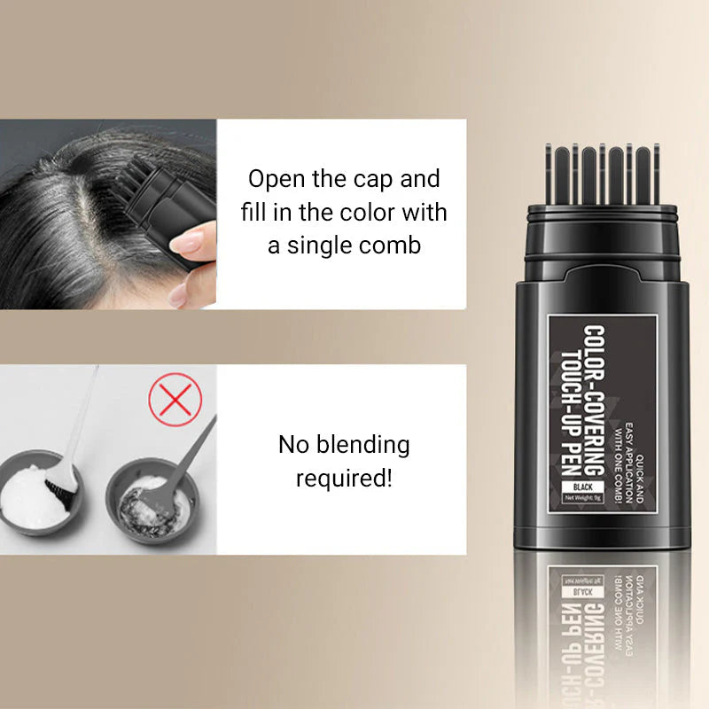 Caneta de retoque prática para cobertura de núcleos