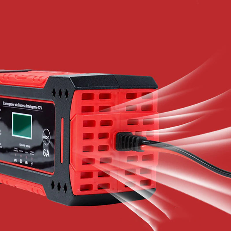 Carregador de bateria inteligente portátil para automóveis
