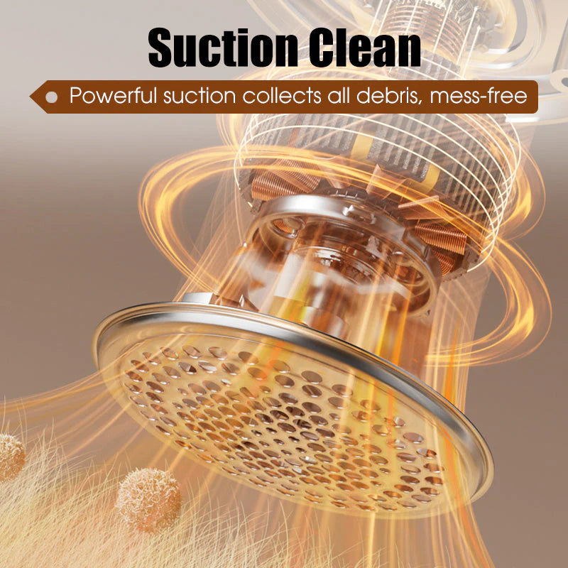 Barbeador portátil recarregável de tecido