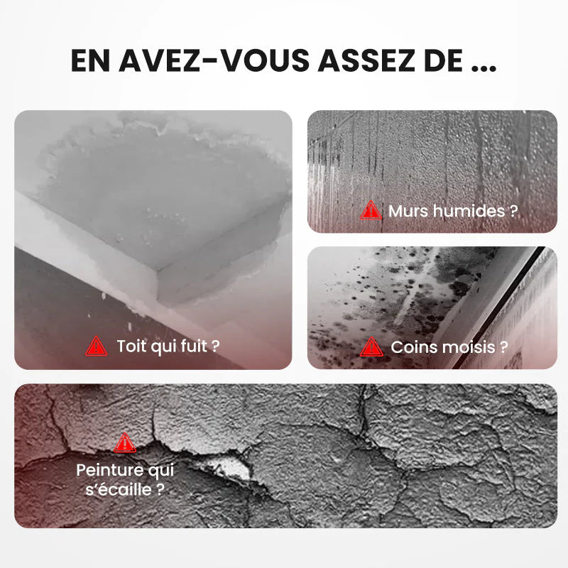 Spray impermeabilizante - Vedação instantânea de fissuras e buracos | Para telhados, tubos, juntas, etc.🛠️⚡ 