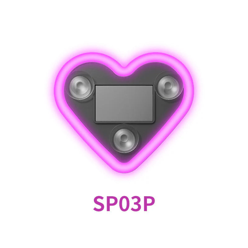 Iluminação ambiente solar para automóveis | Romântica e sem fios! ❤️🚗