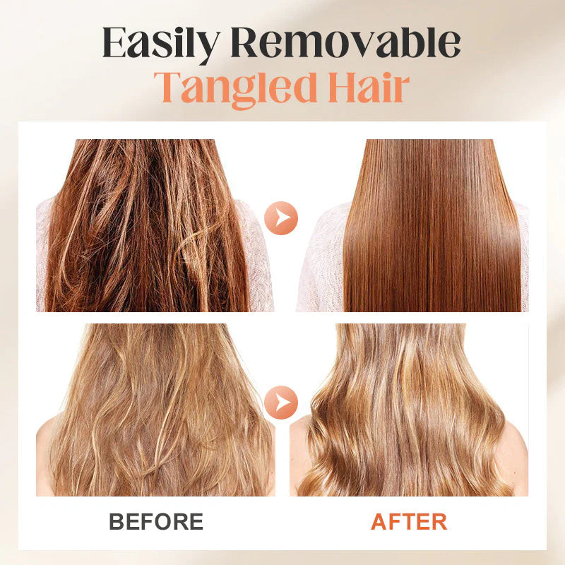 Mini pente alisador de cabelo sem fio