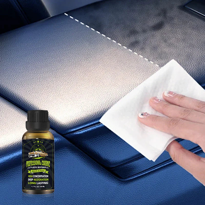 Kit de restauração e revestimento de plástico automotivo