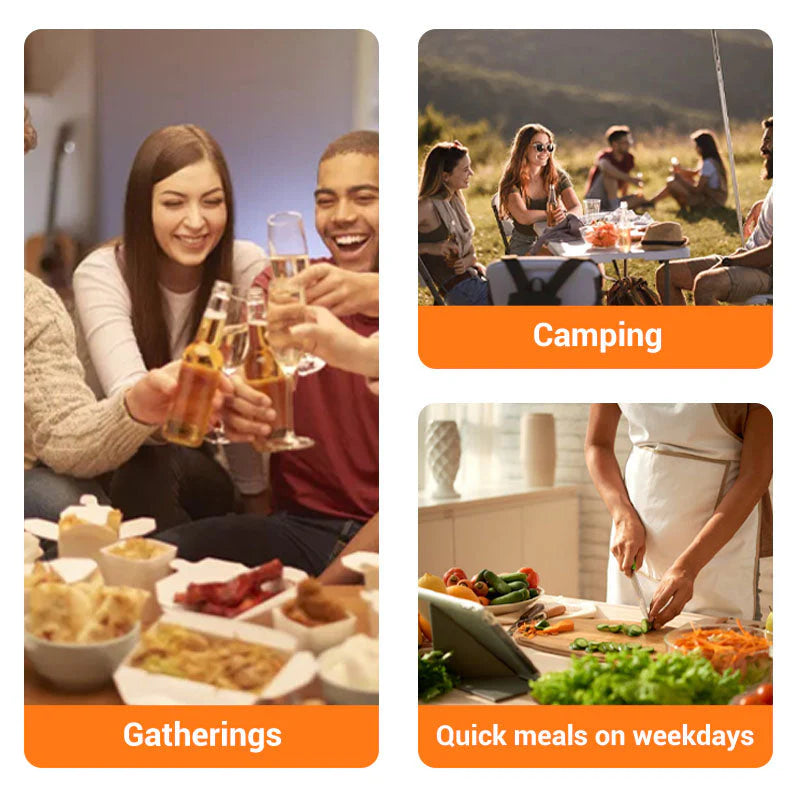 Escolhas do Chef🏆Panela de pressão antiaderente multifuncional de grande capacidade 