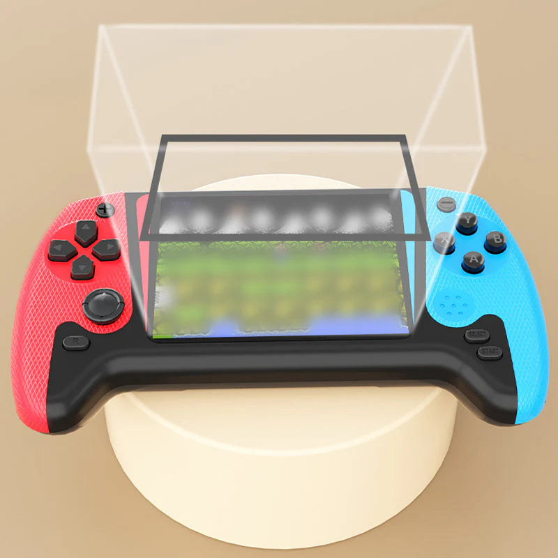 Console de jogos clássico portátil de tela grande 500 em 1