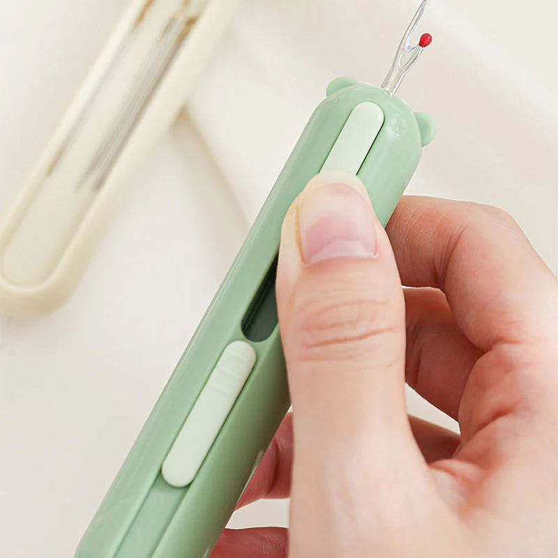 Ferramenta 2 em 1 para enfiar e rasgar costuras