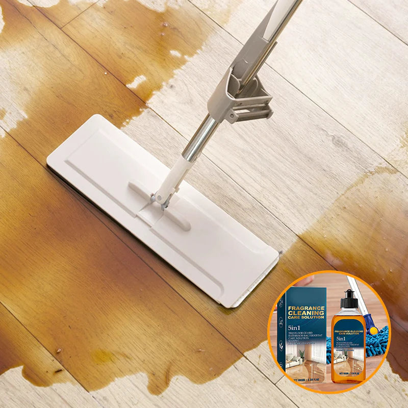 Limpador de piso de secagem rápida e remoção de manchas com fragrância de longa duração
