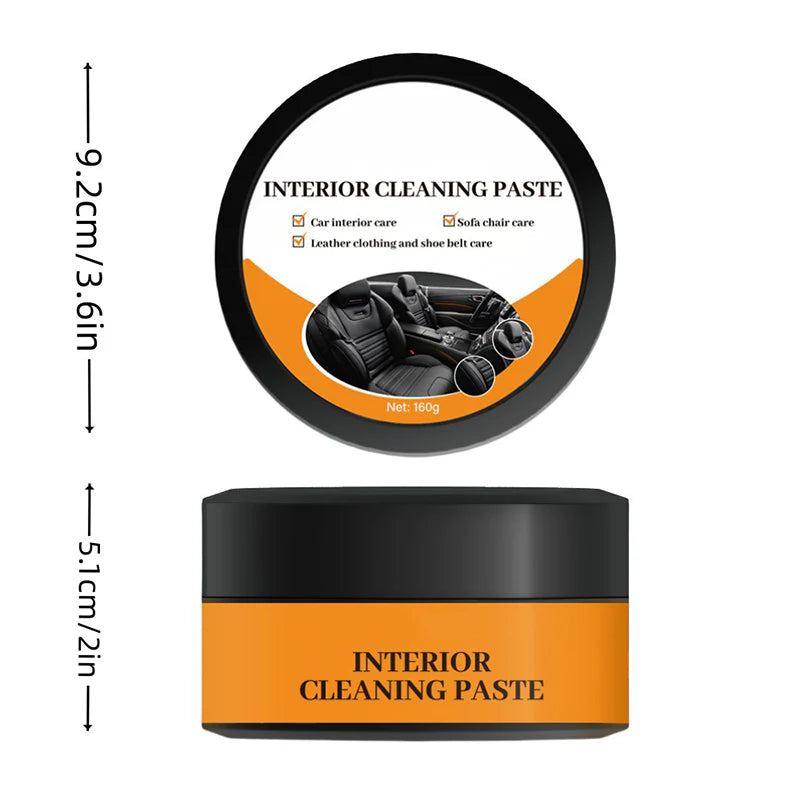 Limpador multifuncional de couro para interior de carro
