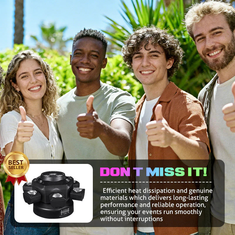 Luz ambiente LED multifeixe