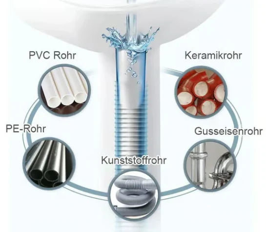 Desodorante para escavadeira de tubos