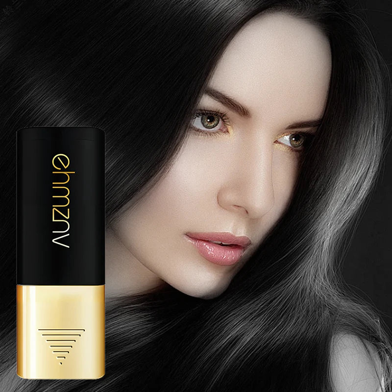 Pente para cobrir cabelos grisalhos instantaneamente