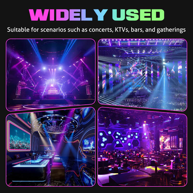 Luz ambiente LED multifeixe