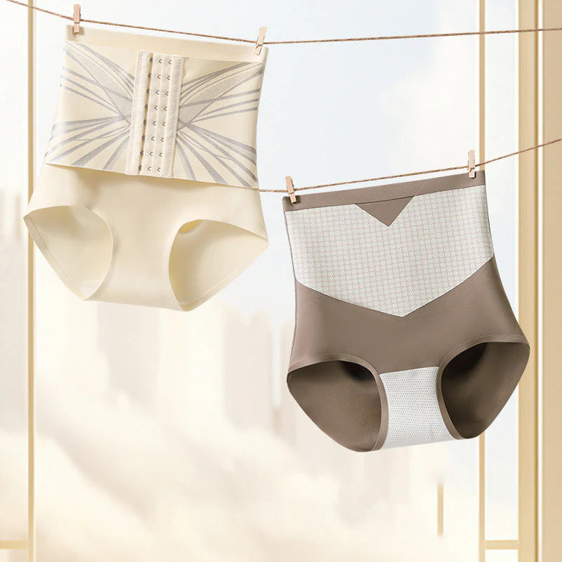 Calcinha modeladora de cintura alta ajustável