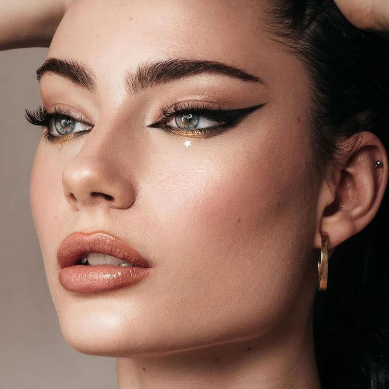 Caneta de carimbo de delineador rotativo integrado