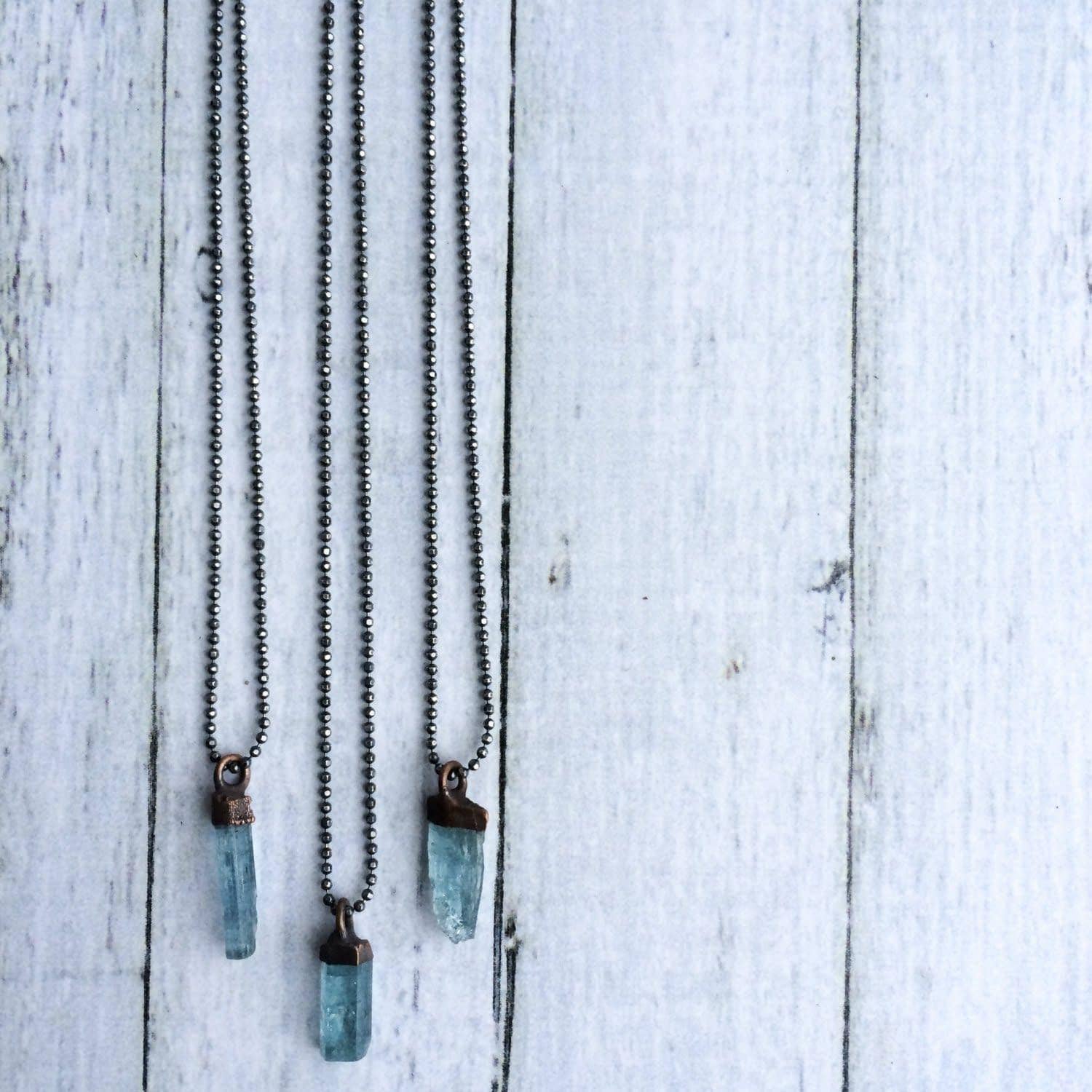 hawkhouse raw aquamarine sterling jewelry