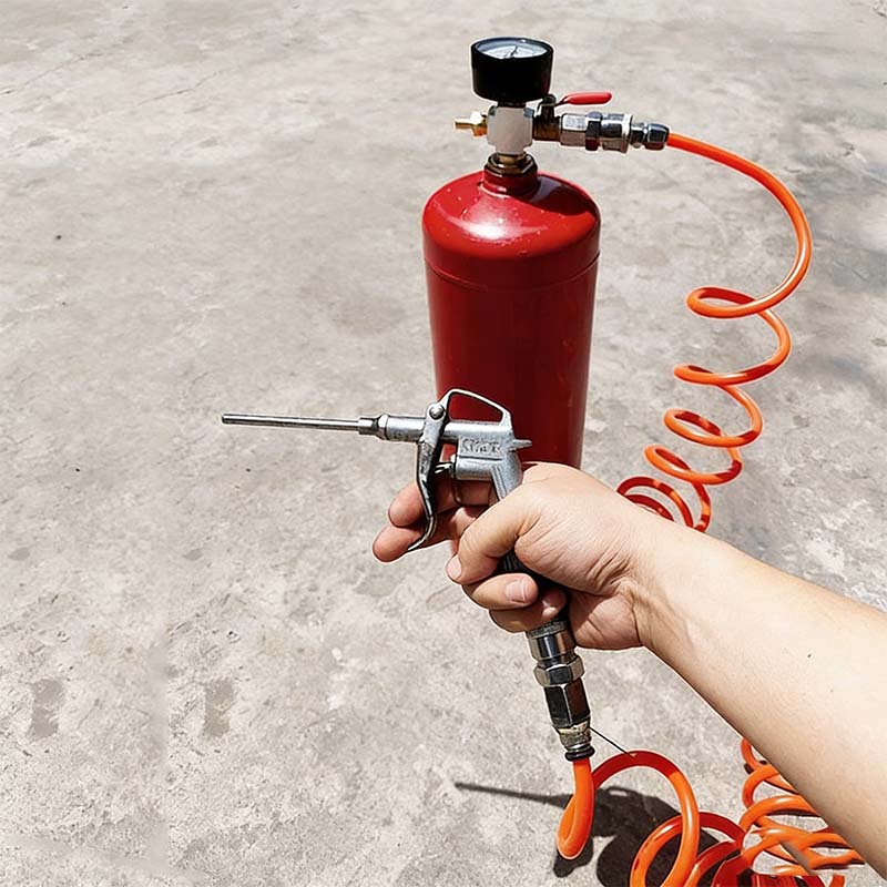 Adaptador para válvula do tanque de ar