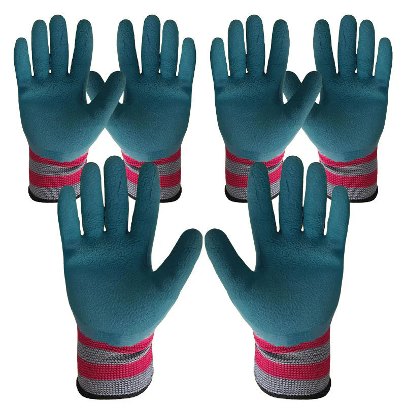 Luvas reutilizáveis ​​resistentes e relaxantes