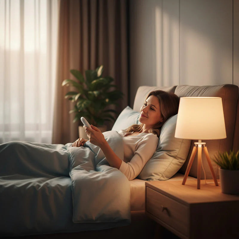 Conjunto de soquetes de lâmpada E27 com controlo remoto sem fios