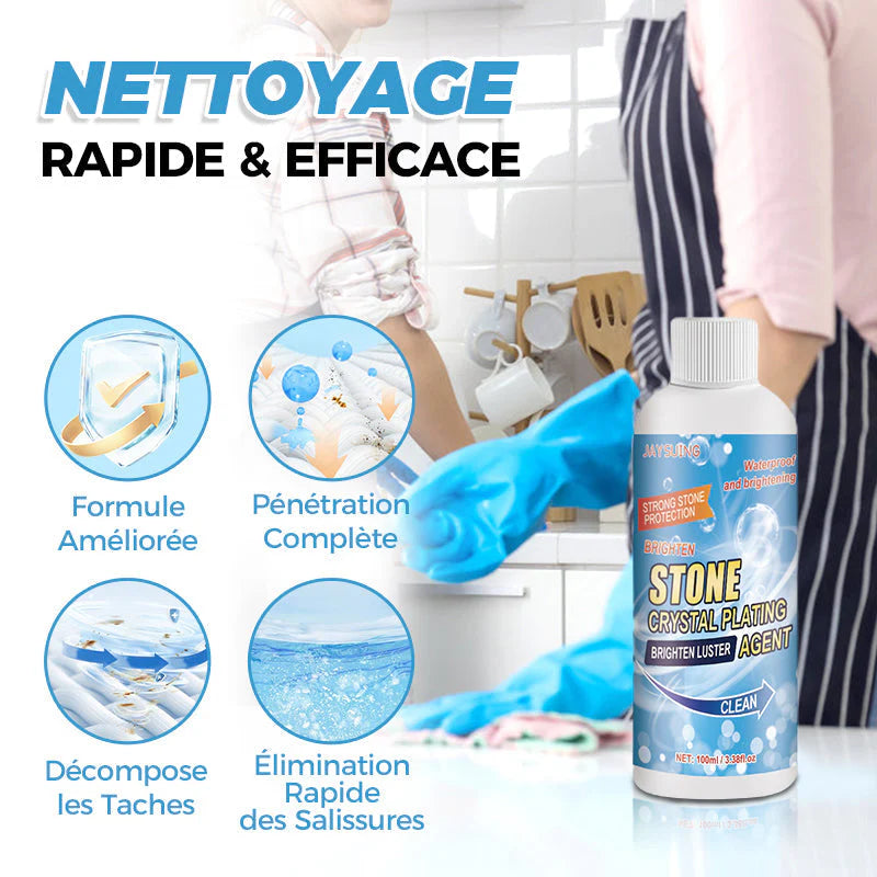 Limpador e renovador de pedras eficazes 