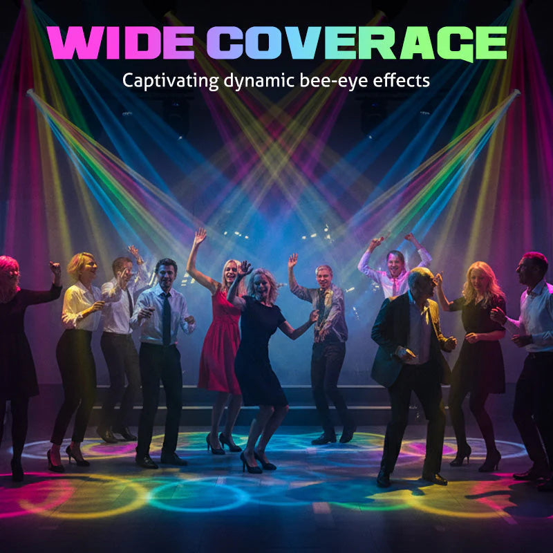 Luz ambiente LED multifeixe