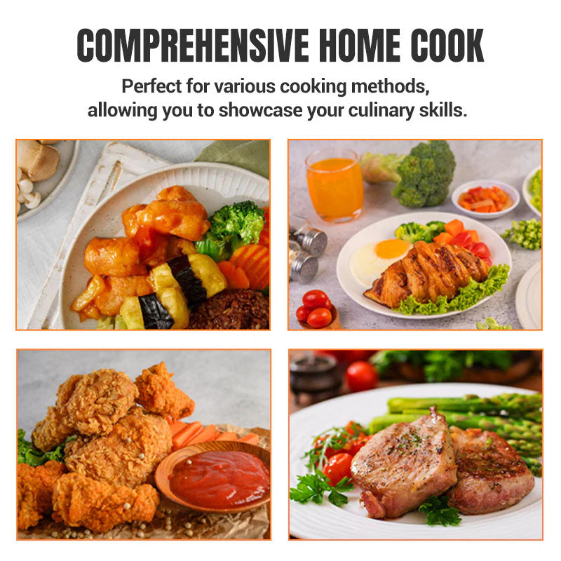 Escolhas do Chef🏆Panela de pressão antiaderente multifuncional de grande capacidade 