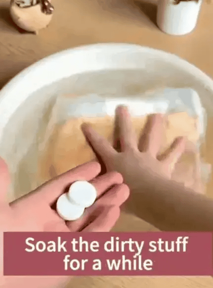 Comprimidos multifuncionais de limpeza com bioenzimas